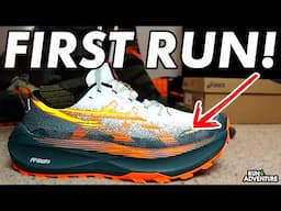 ULTIMATE trail comfort? ASICS Trabuco Max 4 Trail Running Shoe First Look & Test Run | Run4Adventure