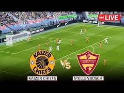 🔴Live : Kaizer Chiefs vs Stellenbosch I South African Premiership Full Match Stream eFootball Pes 21