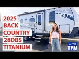 New!! 2025 Back Country 28DBS W/On Board Generator, 4 Seasons, Off Grid, Off Road, Bunkbed Trailer!