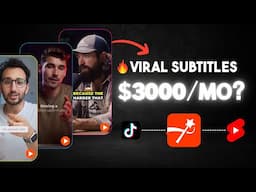 AI Tool That Turn Videos Viral & Earn You Income - Best AI Auto-Subtitles Generator