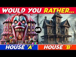 Would You Rather…? Build Your HAUNTED HOUSE! 👻🏚️😱