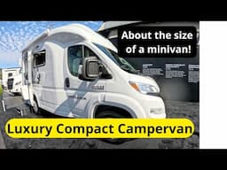 Luxury New Campervan is about the size of a Minivan!  2025 Wingamm Review