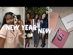 2025 LIFE RESET: New Me , GRWM, Girls Night, New Year celebration 🤍✨