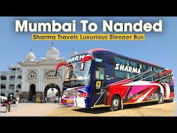 Mumbai To Nanded Bus Journey In Luxurious AC sleeper Bus