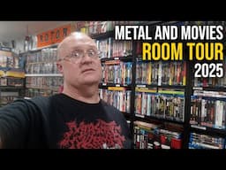 Movie and Metal MANCAVE 2025 Room Tour!