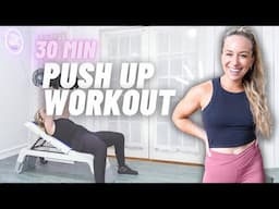 FULL BODY STRENGTH FOR PUSH UPS WORKOUT | functional strength workout