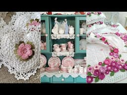 Enchanting Shabby Chic Decor: Add Vintage Crochet Touches to Your Home🌸🌿