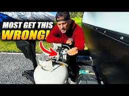 The CORRECT Way to Replace RV Propane Pigtail Hoses (Full Step by Step Process)