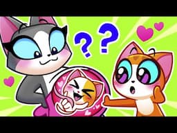 New Sibling | Pregnant Mom Care | Rescue Team Takes Care of a Baby | Animated Stories | Purr-Purr