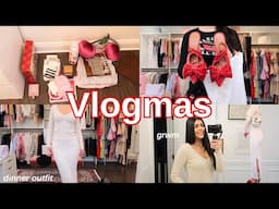 Vlogmas Day 22: Closet Updates, Pick a Dinner Outfit With Me & Chaotic GRWM | Gabriella Mortola