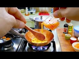 MINIATURE COOKING COMPILATION RECIPES No Music Background [ MINI REAL FOOD COOKING]  Kitchen Toy Set