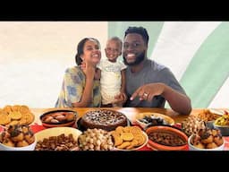 Making Indian & Nigerian Snacks With Our Son for Christmas