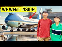 We Got Access to Air Force One! Reagan Presidential Library Revealed