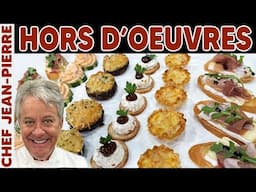 Hors d'oeuvres/ Small bites appetizers | Chef Jean-Pierre