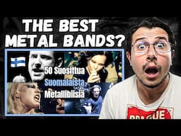 50 Most Streamed Finnish Metal Songs on Spotify 🇫🇮 Reaction