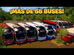 ¡MÁS DE 50 BUSES EN CONVOY POR COLOMBIA! | American Truck Simulator