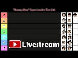 "Great Man" Tier List | Livestream Test Drive #1