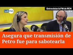 Vicky Dávila asegura que transmisión de consejo de ministros de Petro fue para sabotearla a ella