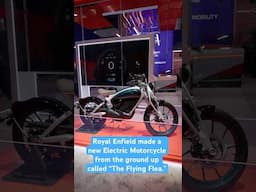 ROYAL ENFIELD has a New Electric Motorcycle! The FLYING FLEA