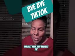 Not mad that tik tok is cancelled