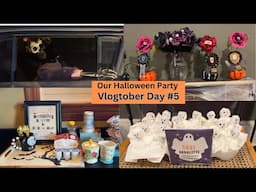 Vlogtober 2024 Day #5 HALLOWEEN PARTY