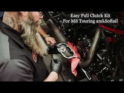 Easy-Pull Hydraulic Clutch Alternative for M8 Baggers and Softails