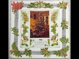 CRAFTERS ❤ Christmas Short ❤ How to make a festive Scrapbooking Page Tutorial Anna Griffin