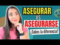 VERBOS REFLEXIVOS en ESPAÑOL que CAMBIAN de SIGNIFICADO | REFLEXIVE VERBS in SPANISH