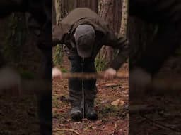 Bushcraft Saw Technique #shorts #bushcraft #survival