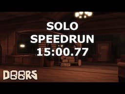 (FORMER WR) DOORS SOLO SPEEDRUN IN 15:00.77 (Hotel)