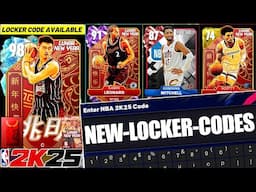 Hurry and Use the New Locker Codes for a Guaranteed Random Free Player! NBA 2K25 MyTeam LockerCodes