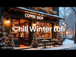 Cozy Christmas Beats 🎄 Relaxing, Feel Good Lofi Mix (Coffee Shop)