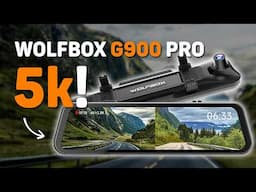 Wolfbox G900 Pro Review | An Unbelievable 5k Dash Cam!