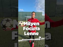 MILYEN FOCISTA LENNE …… ? 1️⃣