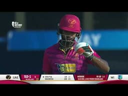 Vriitya Aravind's half-century - third ODI, UAE vs WI - June 9, 2023