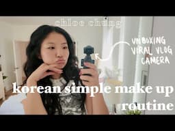 everyday korean makeup routine:) | DJI OSMO POCKET 3 REVIEW