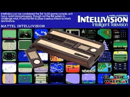 Classic Gaming Gear - Mattel Intellivision