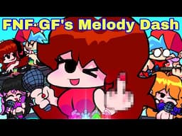 Friday Night Funkin' VS Melody Dash | 15 Minutes + MORE Songs Charted | ULTIMATE Gf Mod (FNF Mod)