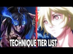 RECORD OF RAGNAROK TECHNIQUE TIER LIST