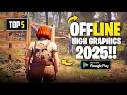 Top 5 New High Graphics OFFLINE Games for Android 2025 | Best Offline Games for Android