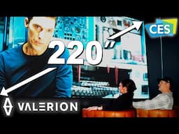 220" Valerion VisionMaster Max, Pro 2 Projectors - CES 2025