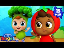 I'm a Tomato, I'm a Broccoli | Little Angel And Friends Kid Songs