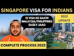 SINGAPORE VISA FOR INDIANS| SINGAPORE VISA APPLY PROCESS 2022|HOW TO APPLY SINGAPORE VISA FROM INDIA