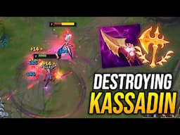 DESTROYING KASSADIN WITH AP KATARINA?