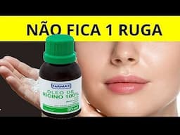 TIRA RUGA DE 80 ANOS, CLAREIA MANCHAS, REJUVENESCE ROSTO, PASSA E DORME ..