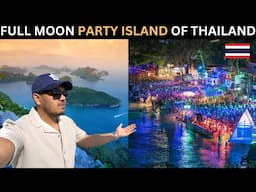 World Famous Full Moon Party Island of Thailand || Koh Phangan ||