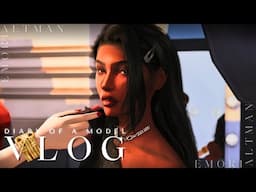 How Emori Altman Gets Runway Ready | Diary of a Model | SIMS 4 VLOG