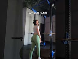 Glute workout routine - gym version 🍑