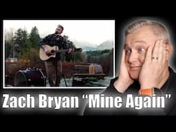 REACTION!!! Zach Bryan "Mine Again"