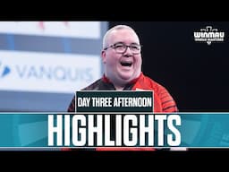 DOMINANT DISPLAYS! | Day Three Afternoon Highlights | 2025 Winmau World Masters